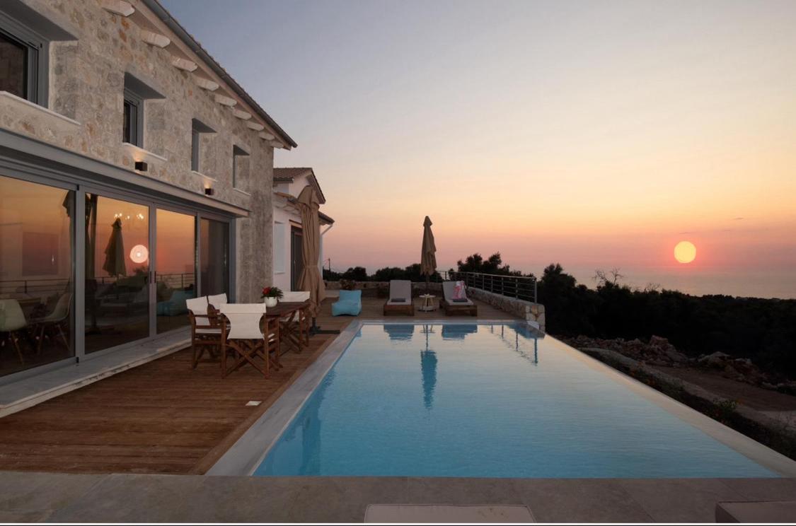 Tsakmakis Villas Luxury- Panoramic Sea View - Lefkada Cukaládesz Kültér fotó